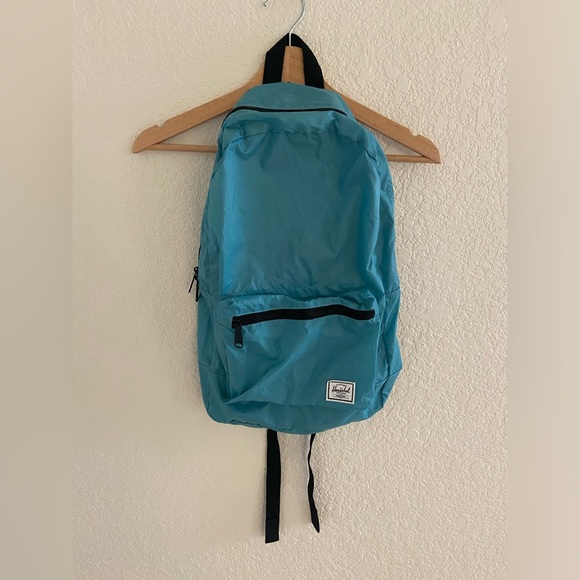 Herschel Packable Daypack Neon Blue - Picture 1 of 9